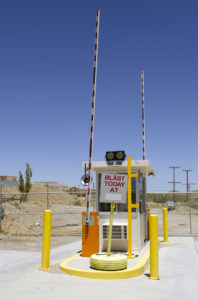 blast zone security kiosk